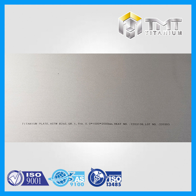 Feuille ASTM B265 GR.1/GR.2/GR.4